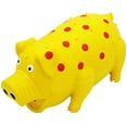 thumbnail image 3 of Squeaky Pig Dog Toys, Grunting Pig Dog Toy That Oinks Grunts for Small Medium Large Dogs, Durable Rubber Pig Squeaker Dog Puppy Chew Toys, Latex Interactive Squeak Funny Cute Dog Toy Set, 3 of 7