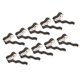 thumbnail image 5 of Cinta Plisada de 10 Yardas - 12 Pulgadas de Ancho Tejido con Volantes Bordado Manualidades de Costura para Cintas de Falda Ropa Tocado con Lazo de Bricolaje ANGGREK  Otros, 5 of 8
