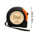 thumbnail image 3 of 1X Measuring Tape No One Measures Up Personalized Tape Measure Fathers Day Gift From Daughter and Son Personalized Gifts for Dad Gift for Husband Fathers Day Gift, 3 of 5