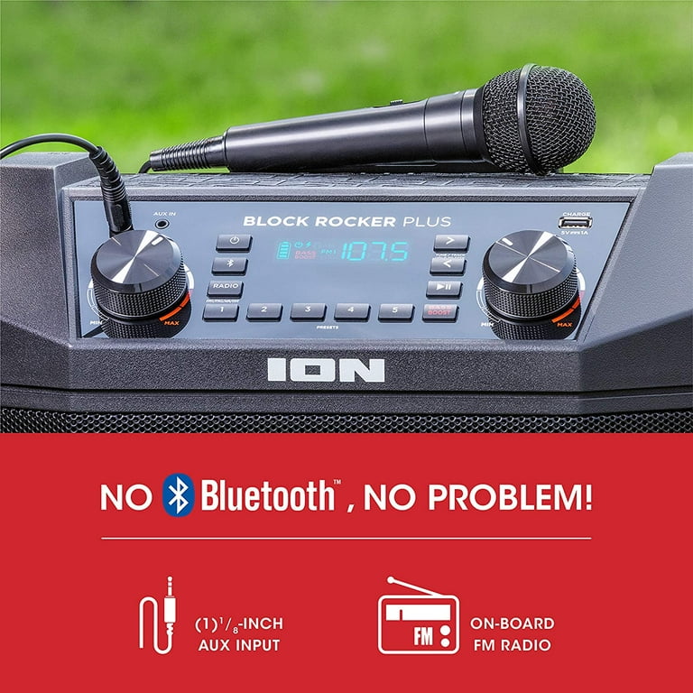 iON Block Rocker Plus Portable Speaker - Walmart.com