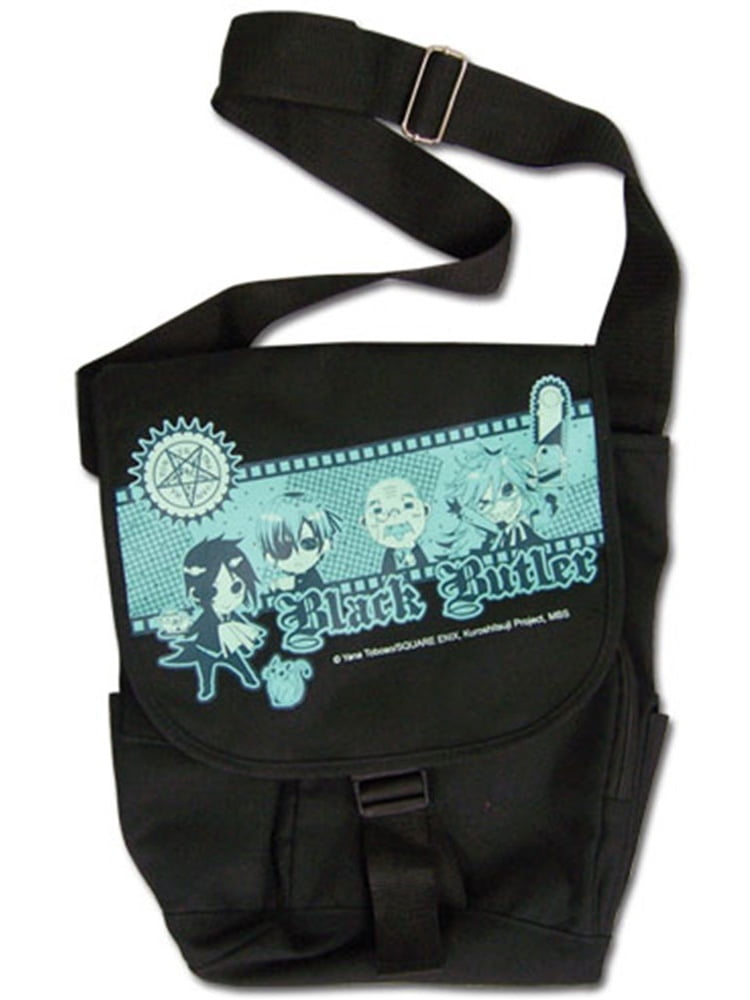 Black Butler Group Anime Messenger Bag