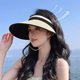 thumbnail image 5 of Sombrero para el sol para mujer con protección solar UV | Ala ancha 12,5 cm | Techo abierto transpirable | Cordón ajustable | Poliéster ligero plegable | Uso para acampar en la playa al aire libre, 5 of 6