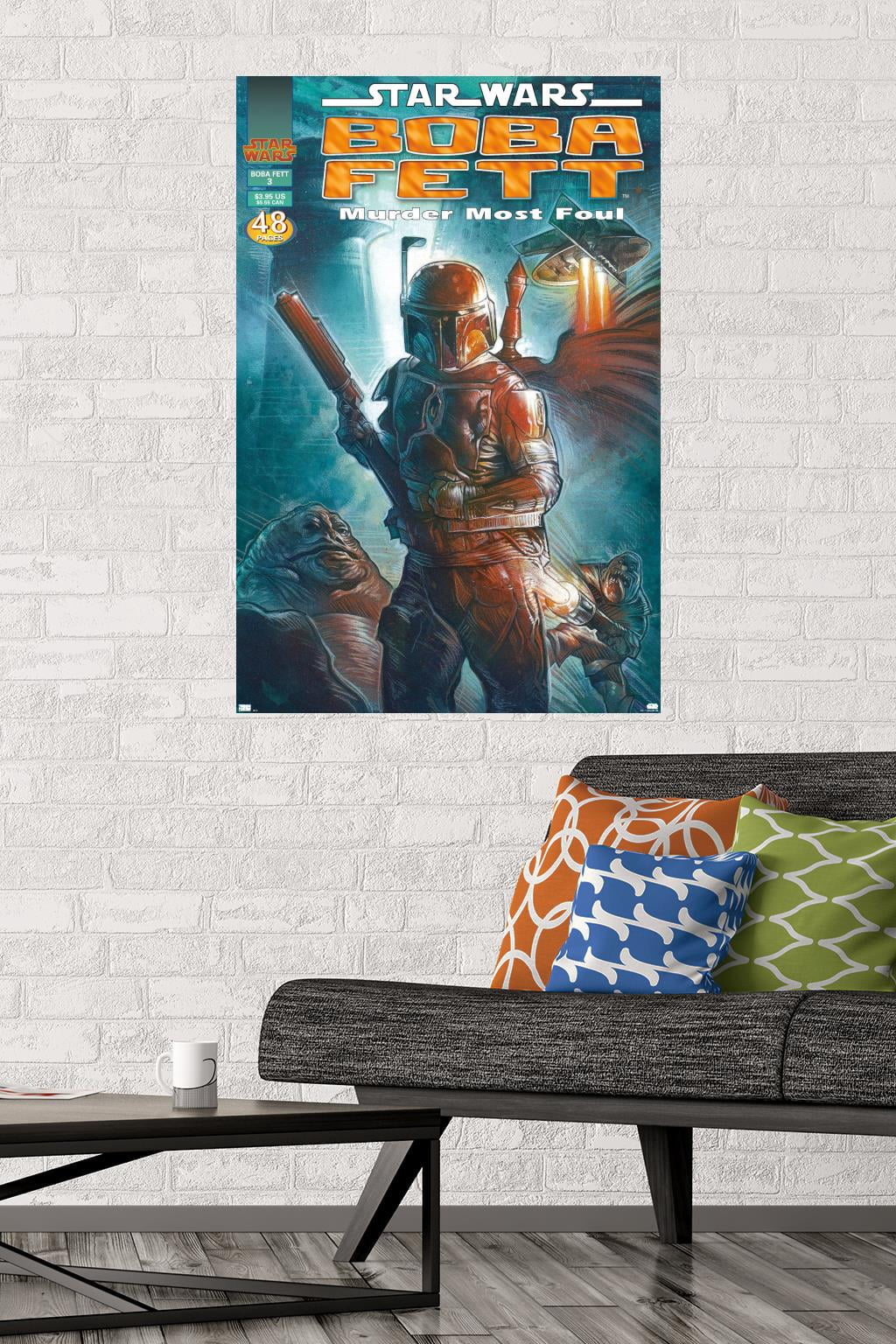 Star Wars: Saga - Boba Fett - Most Foul Wall Poster, 22.375" x 34"