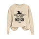 thumbnail image 2 of Heisall Womens Hoodies Halloween Print Long Sleeve Loose Casual Crew Neck Sweatshirts 2025 New Arrival Fashion Style, 2 of 4