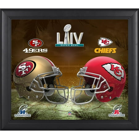 Kansas City Chiefs Vs San Francisco 49ers Framed Super Bowl Liv