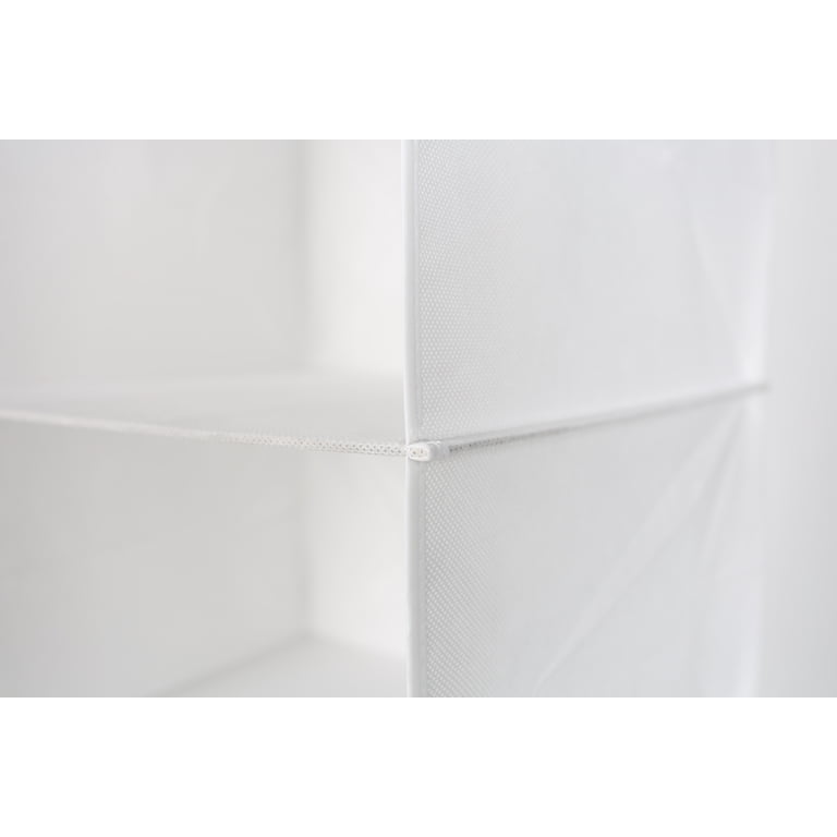 6-Shelf Hanging Closet Organizer with Velcro Straps photo 5