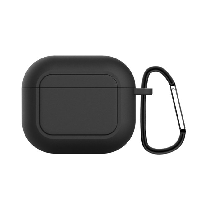 Audífonos Estuche para inalámbricos para AirPods 3 con hebilla (negro) WDOplteas Para estrenar