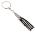 thumbnail image 1 of Sonducket Llavero con aletas, ligero, portátil, con tema de buceo, llavero fácil de combinar, soporte liso, accesorio para llaves, billetera Accesorios de disfraces Gris, 1 of 6