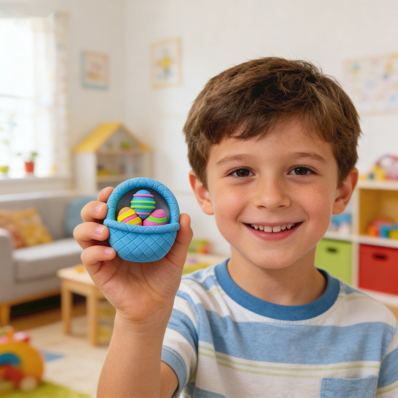 DIY Squishy Making Kit,1:1 AB Silicone Soft Sensory Fidget for Stress Relief,Soft Squeeze Homemade Stress Ball,Quiet Stimming Craft for Adult Relaxation