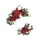 thumbnail image 2 of Arco de flores para boda BLESIY 2 piezas bohemio Rojo oscuro 30 cm x 50 cm, 2 of 8
