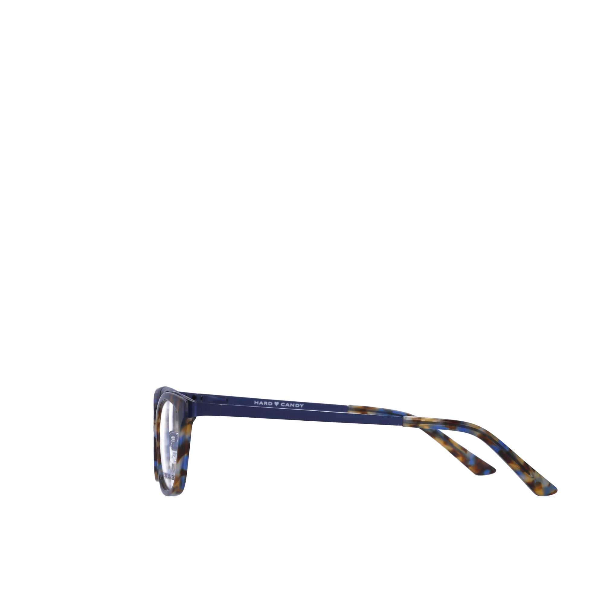 Hard Candy Optical Women's HC48 Blue Tort Eyeglass Frames
