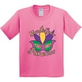 thumbnail image 3 of Inktastic Mardi Gras Princess Youth T-Shirt, 3 of 5