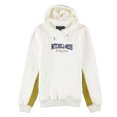 thumbnail image 1 of Mitchell & Ness Mens Logo Hoodie Sweatshirt, Off-White, Small, 1 of 2