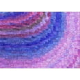 thumbnail image 1 of Ahgly Company Machine Washable Indoor Rectangle Transitional Blue Violet Purple Area Rugs, 2' x 5', 1 of 7