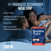 Breathe Right Nasal Strips, Tan Nasal Strips, Extra Strength, 44 Count
