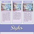 thumbnail image 4 of The Stupell Home Decor Hugs Not Gush Black and White Modern Linear Typography, 4 of 4
