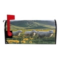 thumbnail image 3 of Ryvnso Mailbox Cover Magnetic Sheeps on Field Mailbox Wrap Large Size 25.5x21 Inch, 3 of 8