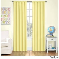 Yellow Blackout Curtains Walmart Com