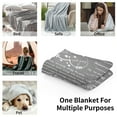thumbnail image 7 of Kainsy Grandma Blanket, Gifts from Grandkids, Birthday Gifts for Grandma from Grandson Granddaughter, Christmas Gifts For Great Grandma, Soft Bed Flannel Letter Throw Blanket (Grey)(30"x40"), 7 of 7