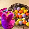 thumbnail image 5 of Everyday Necessiteez Easter Pink Peep Bunny Plush Gift Basket with Bubble Sticks Chicks Marshmallow Gummies Candy & Reusable Pink Bunny Head Bucket Spring Party Favors (Contents Vary), 5 of 7