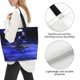 thumbnail image 3 of Easygdp Steel Skull Bolsas Tote para Mujer, Bolsos de Hombro para Viaje, Bolsos de Mano de Gran Capacidad para Compras y Trabajo, 3 of 8