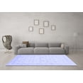 thumbnail image 3 of Ahgly Company Machine Washable Indoor Rectangle Oriental Blue Traditional Area Rugs, 5' x 8', 3 of 4