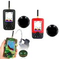 thumbnail image 4 of Clearance! 328.1ft Sonar Sensor Fishfinder Sounder Fish Finder Tackle Accessory C Even At Night Or In Light FishfinderSonar Sensor Fishfinder SounderFish Finder Fish Finder(without Battery) Red, 4 of 5