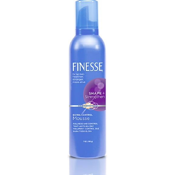 Finesse Shape   Strenghten Extra Control Mousse 7 oz (Pack of 4)
