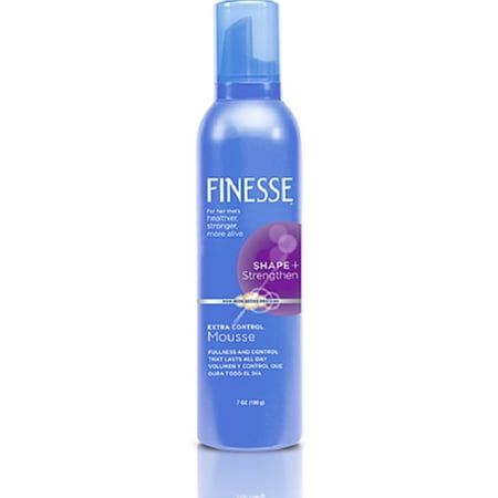 Finesse Shape + Strenghten Extra Control Mousse 7 oz (Pack of 6)