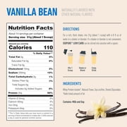 Isopure Low Carb 100% Pure Whey Isolate Protein Powder, Lactose Free, Gluten Free, With Vitamins, Vanilla Bean, 25g Protein Per Serving, 1 Lb, 14 Servings (Packaging May Vary)
