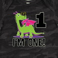 thumbnail image 4 of Inktastic First Birthday Girl Dragon Girls Baby Bodysuit, 4 of 5