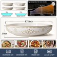 thumbnail image 2 of Cuencos para pasta Artena, 1500 ml, tamaño grande, para servir ensalada, 25 cm, juego de 4, 2 of 9
