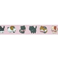 thumbnail image 3 of Wrapables Washi Masking Tape, 15mm x 5M, Playful Kitties, 3 of 4