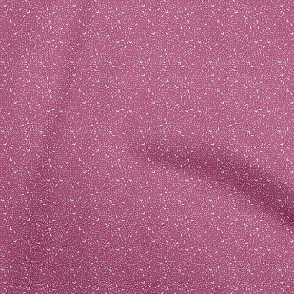 oneOone Cotton Poplin Pink Fabric Christmas Craft Projects Decor Fabric Printed By The Yard 56 Inch Wide