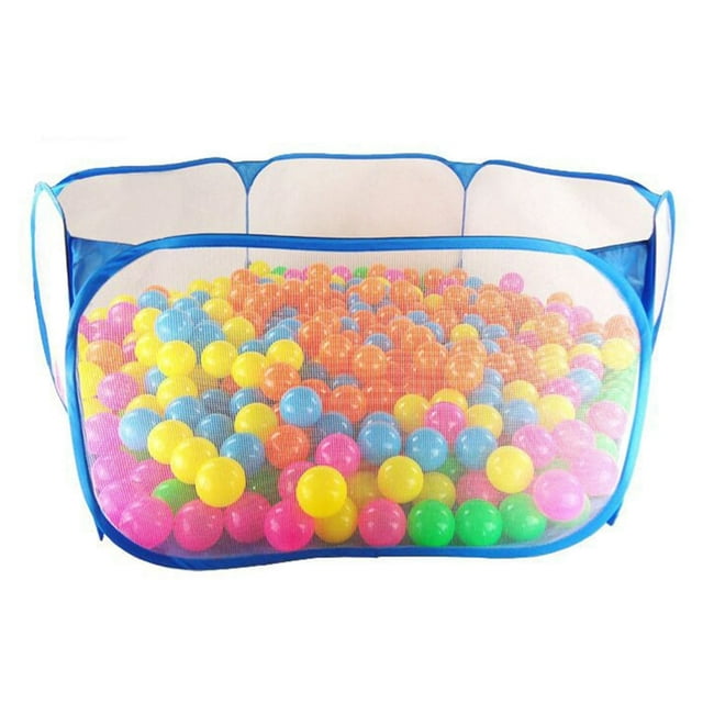 HLONK Ball Pool Fence Mesh Fence Foldable Tent Baby Playpen Ocean Ball Tent Playhouse Baby Child