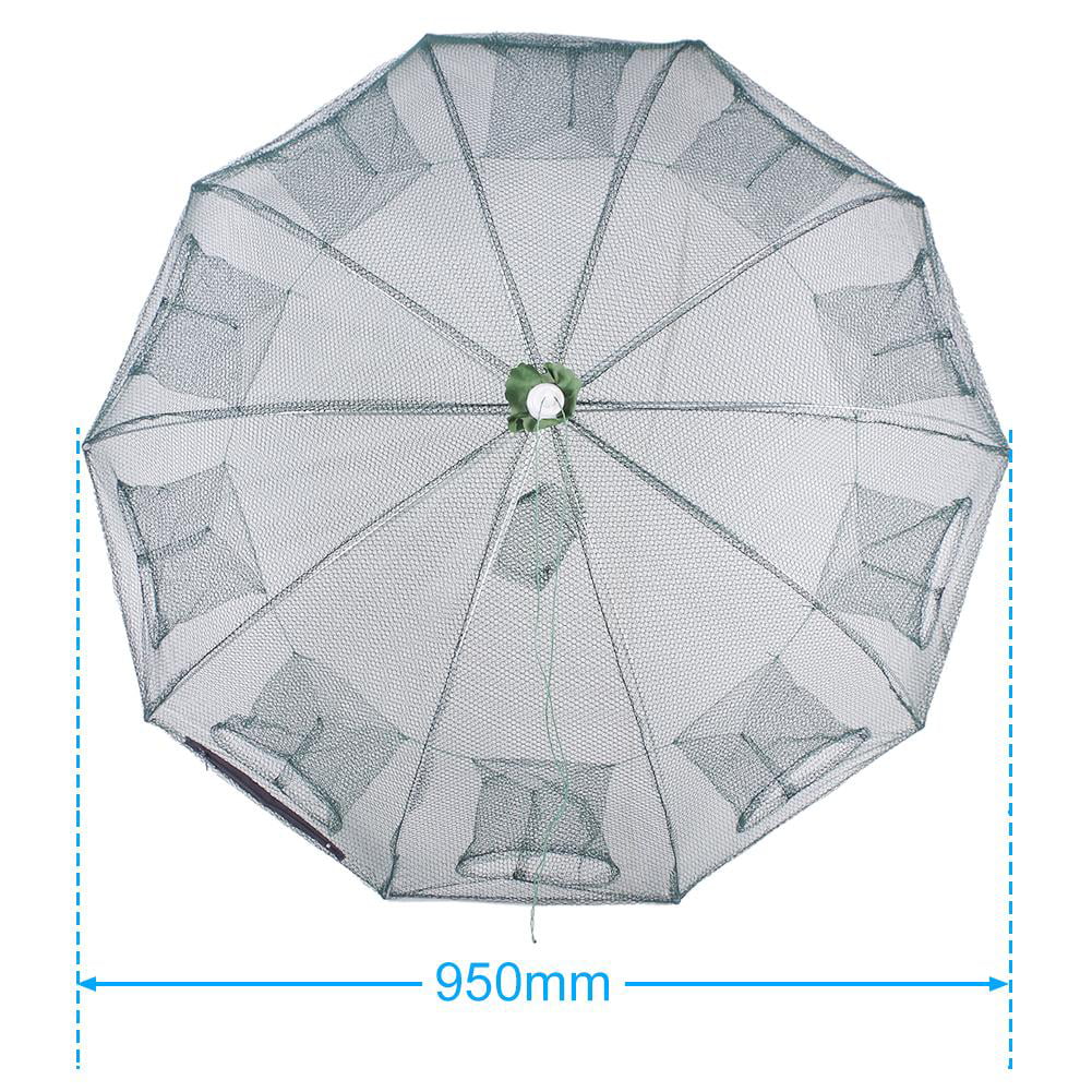 zhenglijuan785 Automatic Folding Umbrella Type Fishing Net Shrimp Trap Cast