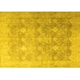 thumbnail image 1 of Ahgly Company Indoor Rectangle Persian Yellow Traditional Area Rugs, 8' x 12', 1 of 4