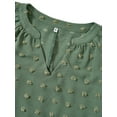 thumbnail image 3 of Young adult fashion Work Blouses for Women Office Management Shirts Women Y2K Off Shoulder Tees Slim Fit Women Tank Tops Loose Stretch My Orders Placed Recently By Me My Account Orders, 3 of 5