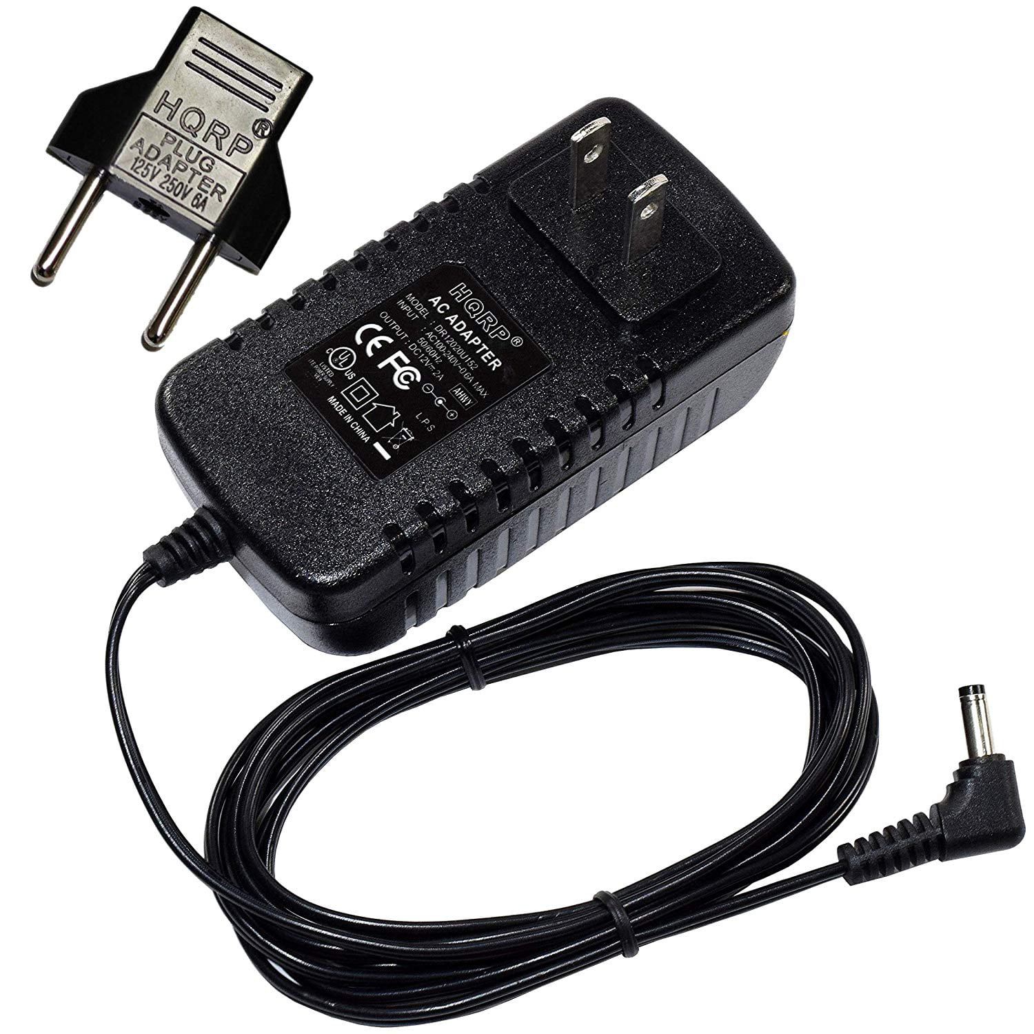 HQRP 12V Adapter for Logitech Pure Fi Express Plus S-00067 EFS01301000130CE Docking Station Power Supply Cord Adaptor Charger + Plug Adapter - Walmart.com