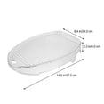 thumbnail image 2 of FUTUREORYY 1Set Washing Board Handheld Design Transparent Plastic for Laundry 37X0.3937*24X0.3937in, 2 of 8