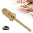 thumbnail image 4 of Easy To Use Mandrel Bit, Essential Accessories Sanding Mandrel, For Home Beauty Salon Silver,Gold, 4 of 8