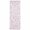 Pink, variant on Pink Leaf Door Curtains for Door Window, French Sidelight Front Back Door Curtains With Tieback, Modern Botanical Foliage Plant Country Flower Kitchen Rod Pocket Drapes Panel, 54"x72"