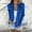 Blue, variant on Womens Solid Cardigan Long Sleeve Lapel Open Front Lightweight Cardigans Dressy Office Work Jacket Coat Fall Outwear