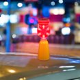 thumbnail image 3 of Shisuyan Solar Strobe Emergency Light Red 1Set Road Safety Equipment 10.8x3.3in, 3 of 8