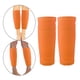 thumbnail image 5 of Espinilleras de compresión para pantorrillas y soporte de rendimiento para ciclismo Naranja, 5 of 9