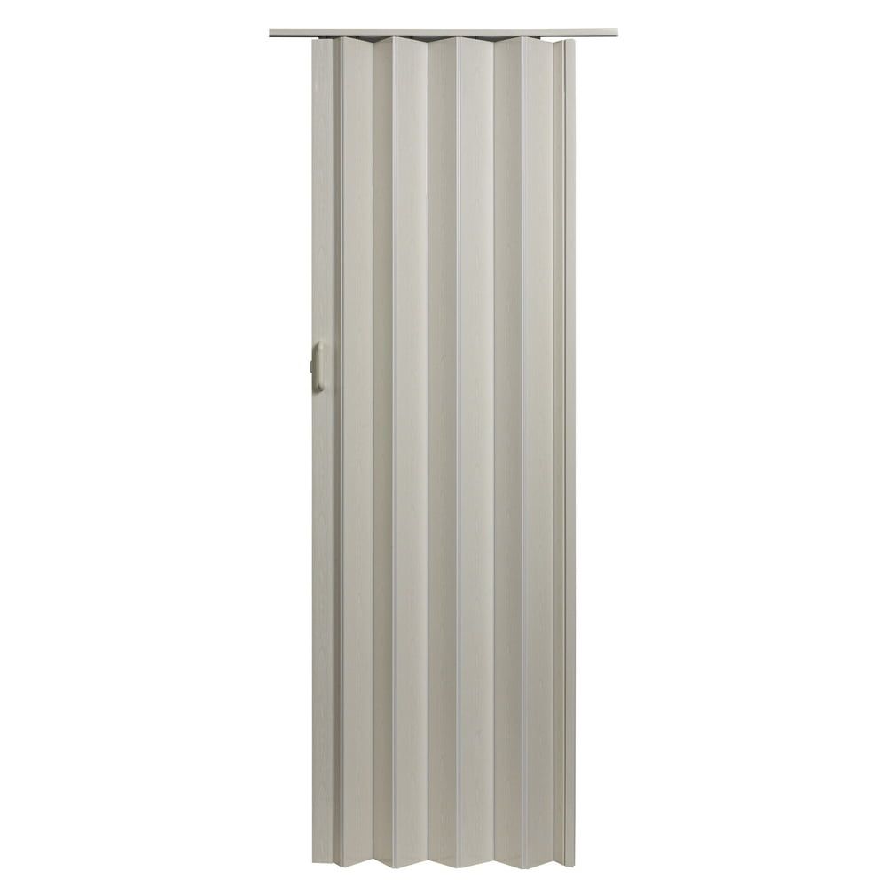 Homestyle Plaza PVC Accordion Folding Door Fits 36"wide x 80"high Frost
