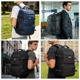thumbnail image 4 of Smicure Travel carry on Backpack Laptop Business 19 Inch Business Anti Theft Slim Sturdy College School Computer Bag.Blue, 4 of 8