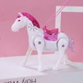 thumbnail image 3 of Gwong Juguete Juguete de caballo encantador iluminación musical color puro juguete eléctrico para niños Gwong 30011326, 3 of 6