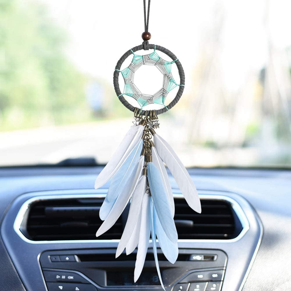 Traditional Dream Catcher Feathers Wall Car Hanging Ornament decoration 