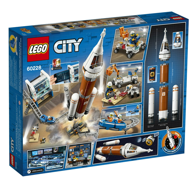 LEGO 6251727 City Space Deep Space Rocket and Launch Control 60228 Model Building Kit with Toy Monorail, - Walmart.com